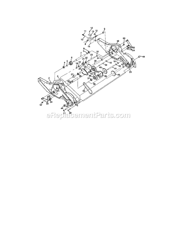 Page D Diagram and Parts List for 917299063  Craftsman Tiller