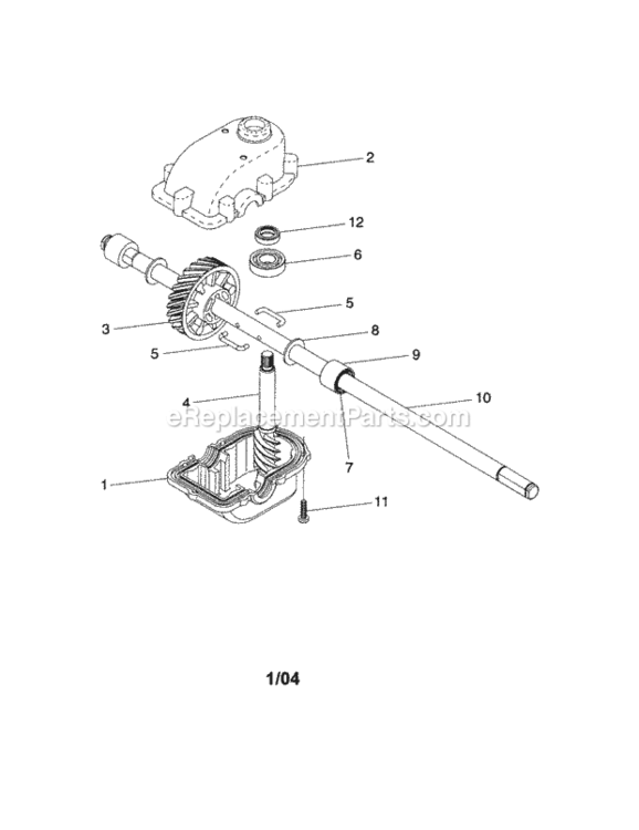 Page C Diagram and Parts List for 917371810  Craftsman Lawn Mower
