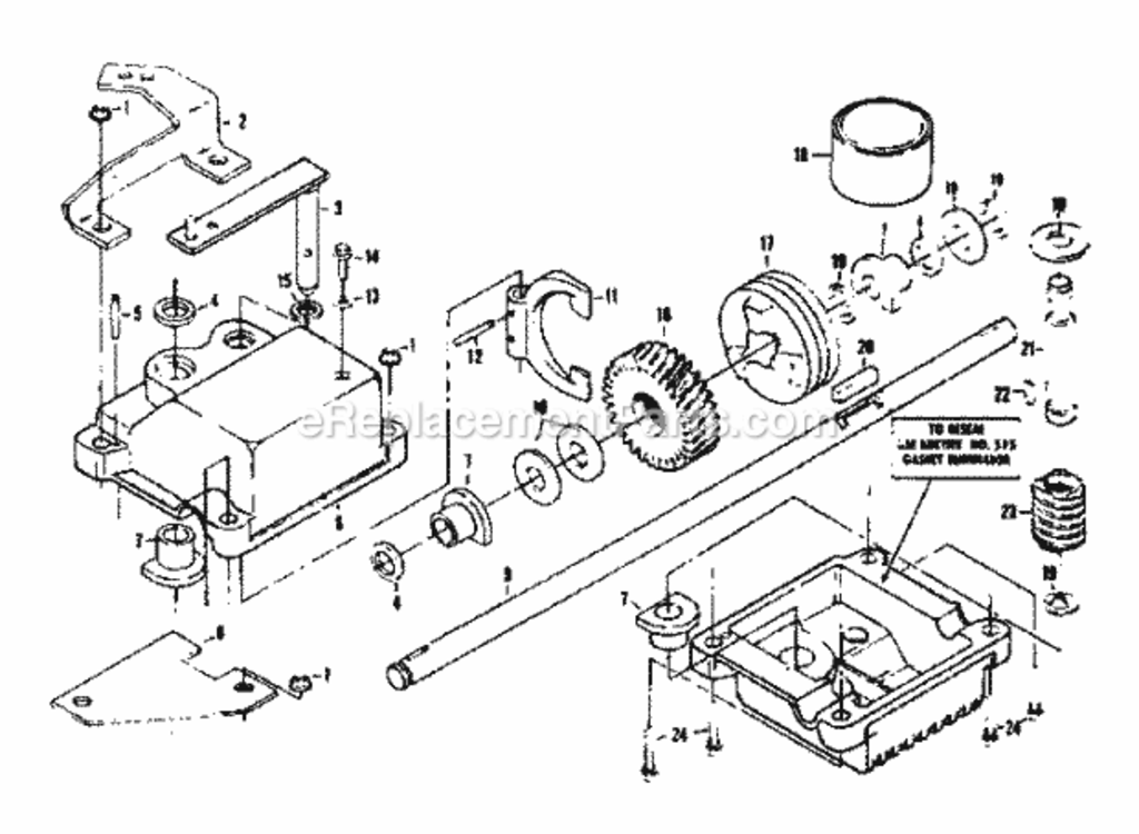 Page A Diagram and Parts List for 917372352  Craftsman Lawn Mower