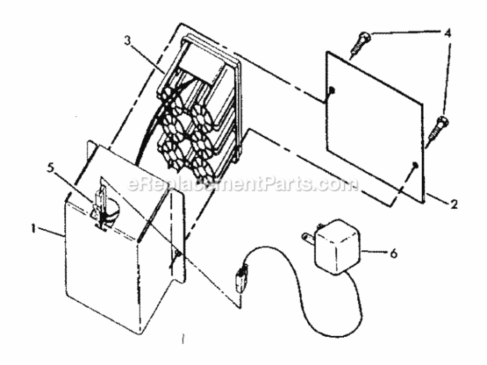 Page C Diagram and Parts List for 917372400  Craftsman Lawn Mower