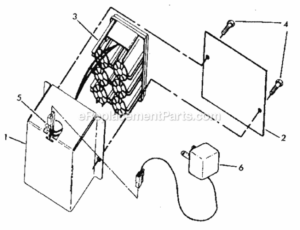 Page B Diagram and Parts List for 917372401  Craftsman Lawn Mower