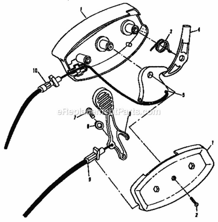 Page A Diagram and Parts List for 917373460  Craftsman Lawn Mower