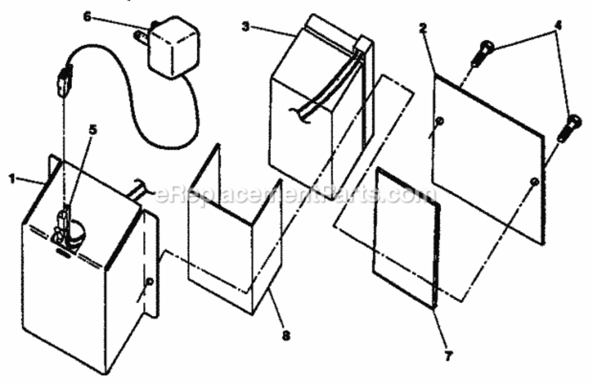 Page D Diagram and Parts List for 917373780  Craftsman Lawn Mower