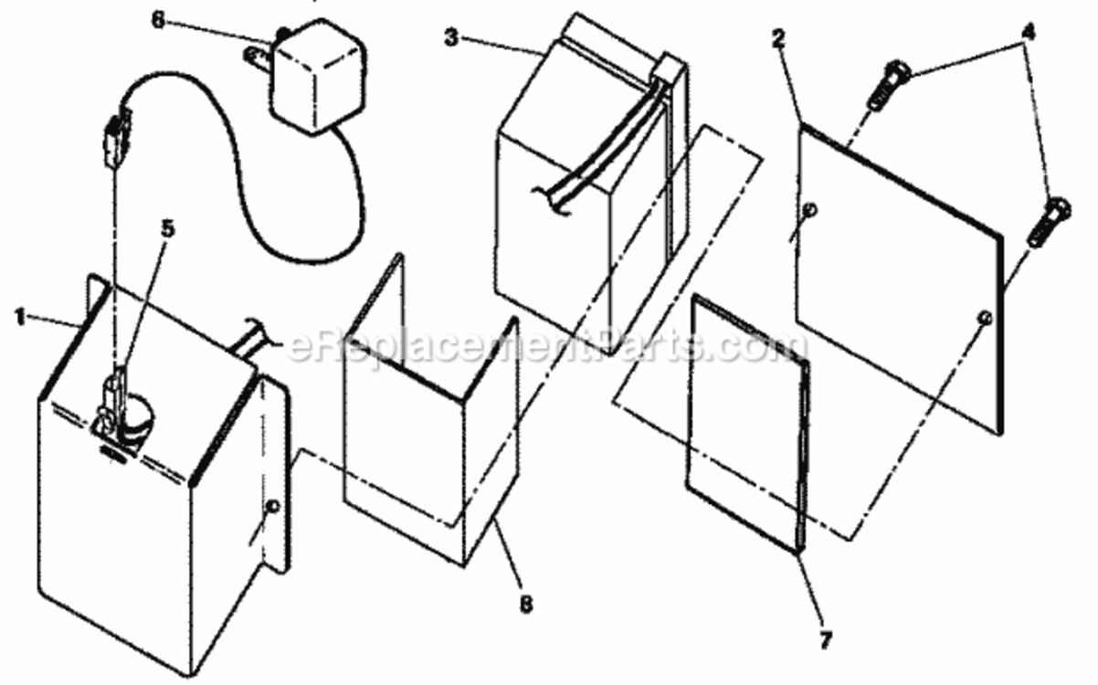 Page D Diagram and Parts List for 917373781  Craftsman Lawn Mower