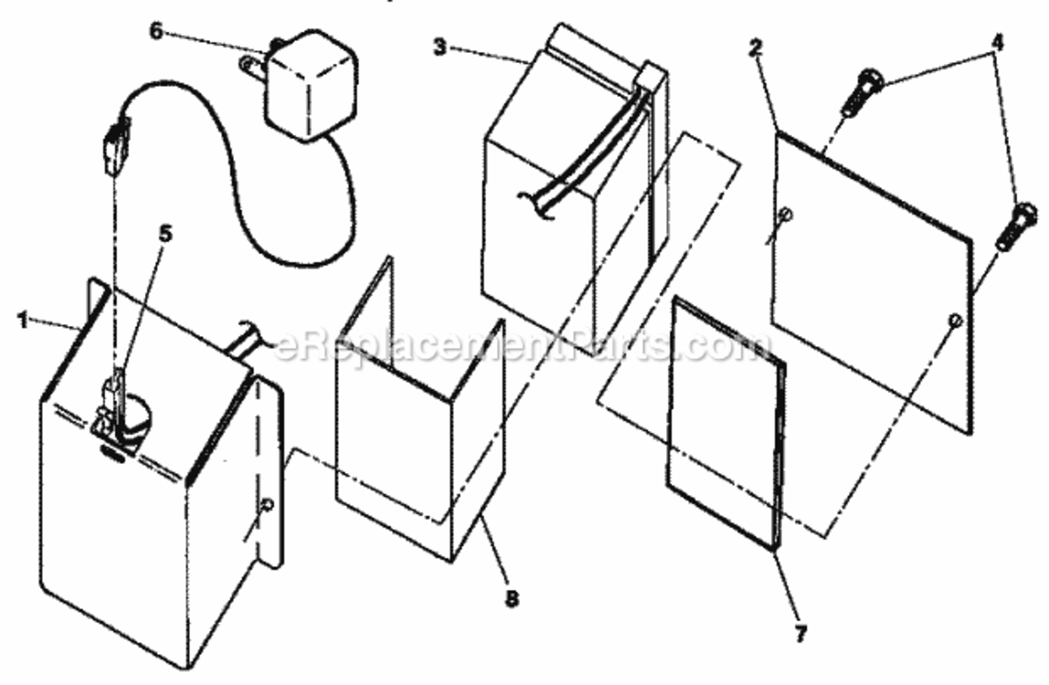 Page D Diagram and Parts List for 917373842  Craftsman Lawn Mower