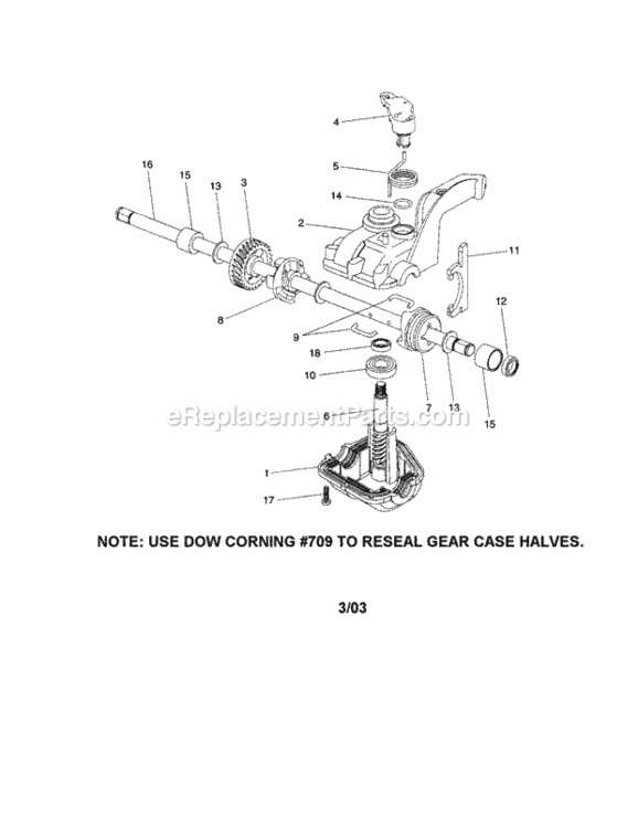 Page C Diagram and Parts List for 917376041  Craftsman Lawn Mower