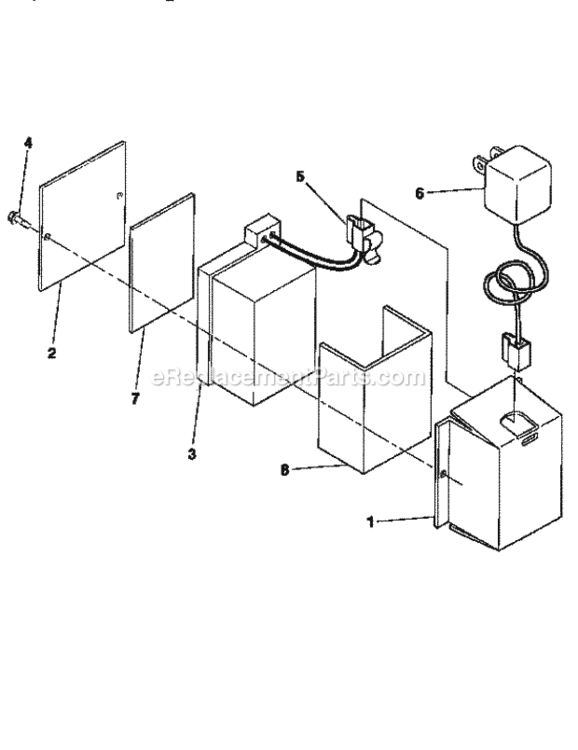Page A Diagram and Parts List for 917376960  Craftsman Lawn Mower
