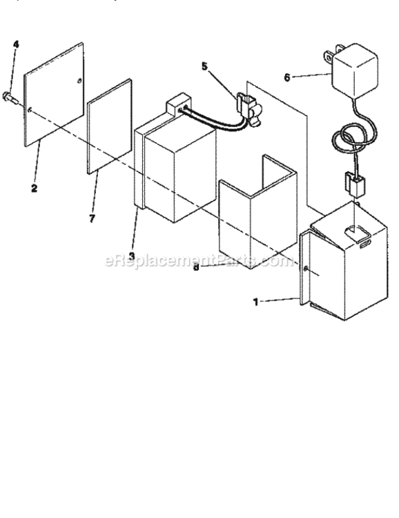 Page B Diagram and Parts List for 917377361  Craftsman Lawn Mower