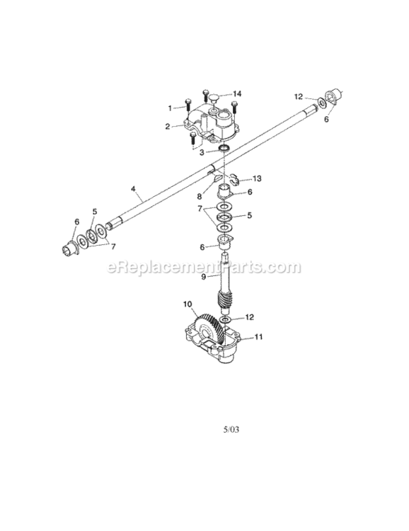Page C Diagram and Parts List for 917377791  Craftsman Lawn Tractor