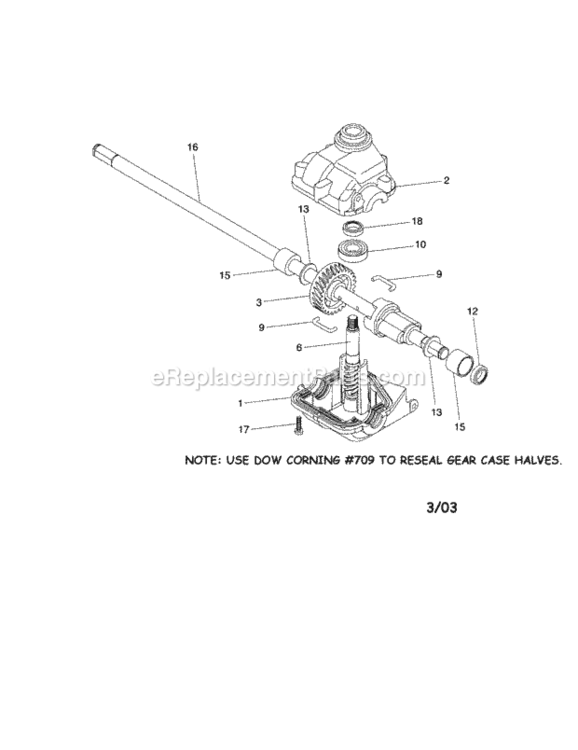 Page C Diagram and Parts List for 917377792  Craftsman Lawn Mower