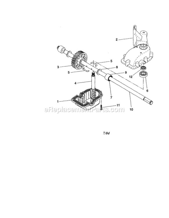 Page C Diagram and Parts List for 917377795  Craftsman Lawn Tractor