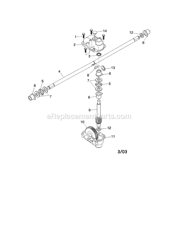 Page C Diagram and Parts List for 917377840  Craftsman Lawn Mower