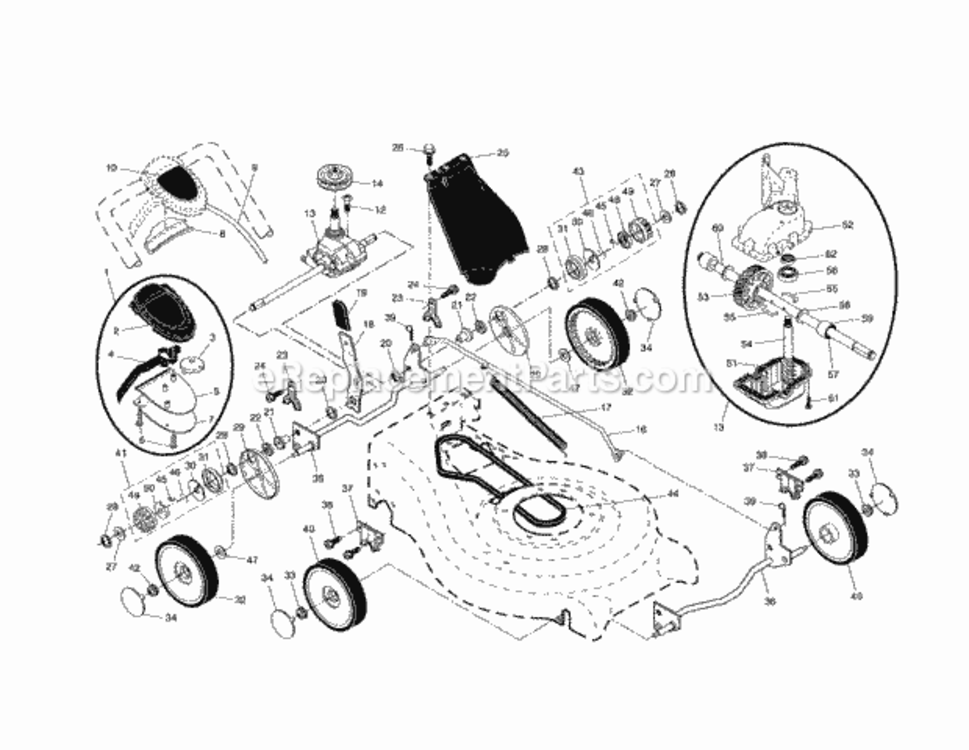 Page B Diagram and Parts List for 917377892  Craftsman Lawn Tractor