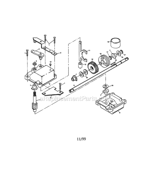 Page A Diagram and Parts List for 917377991  Craftsman Lawn Tractor