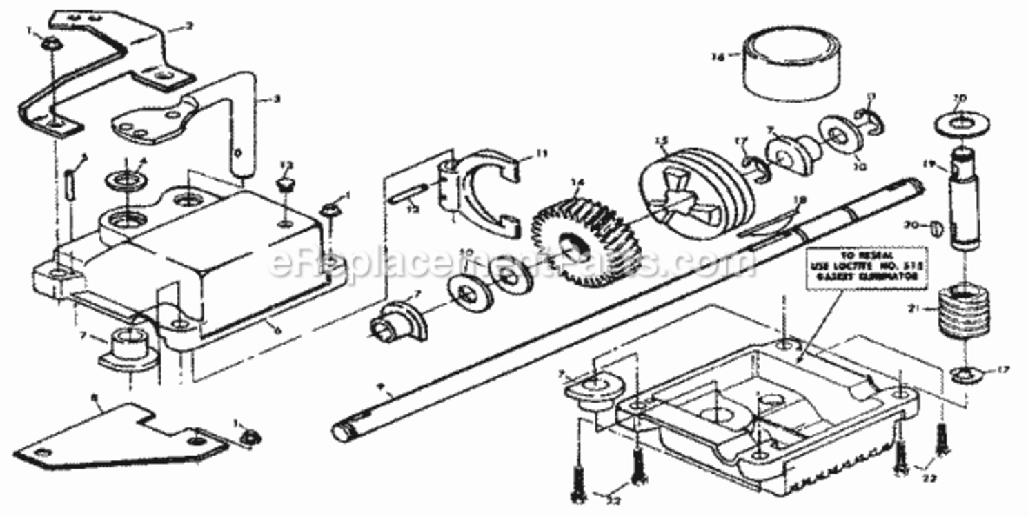 Page A Diagram and Parts List for 917378170  Craftsman Lawn Tractor