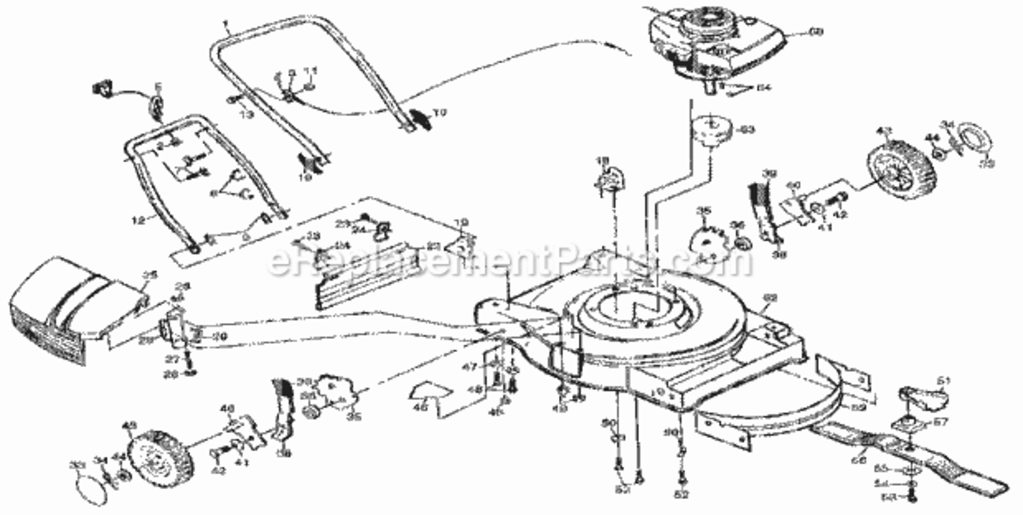 Page B Diagram and Parts List for 917378171  Craftsman Lawn Tractor