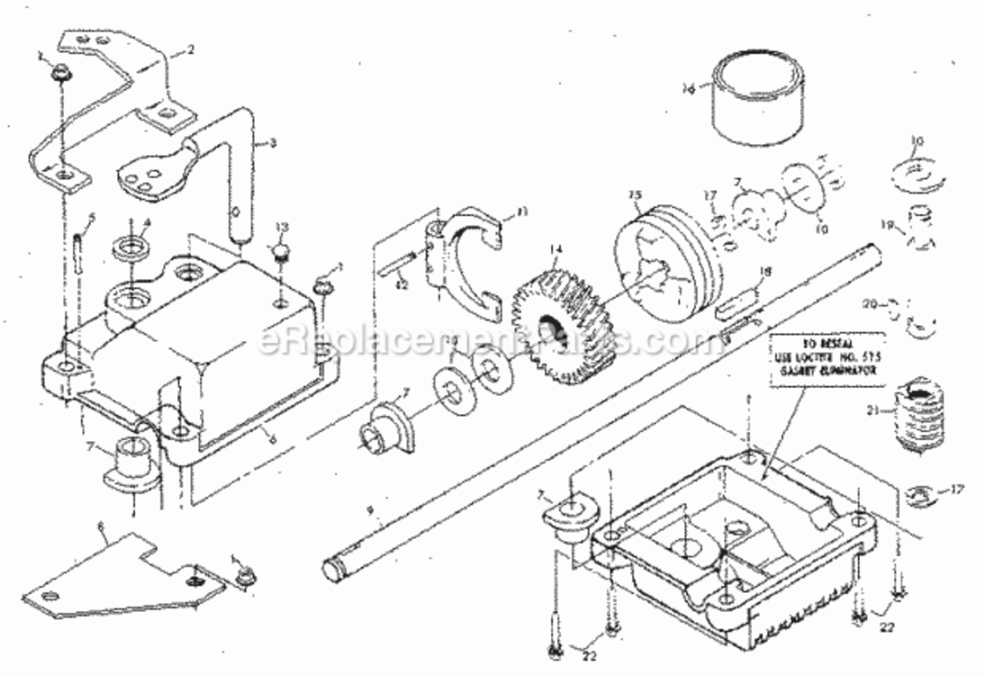 Page C Diagram and Parts List for 917378200  Craftsman Lawn Tractor