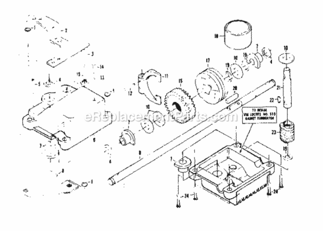 Page A Diagram and Parts List for 917378241  Craftsman Lawn Tractor