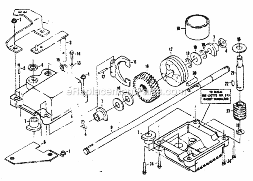 Page C Diagram and Parts List for 917378242  Craftsman Lawn Tractor