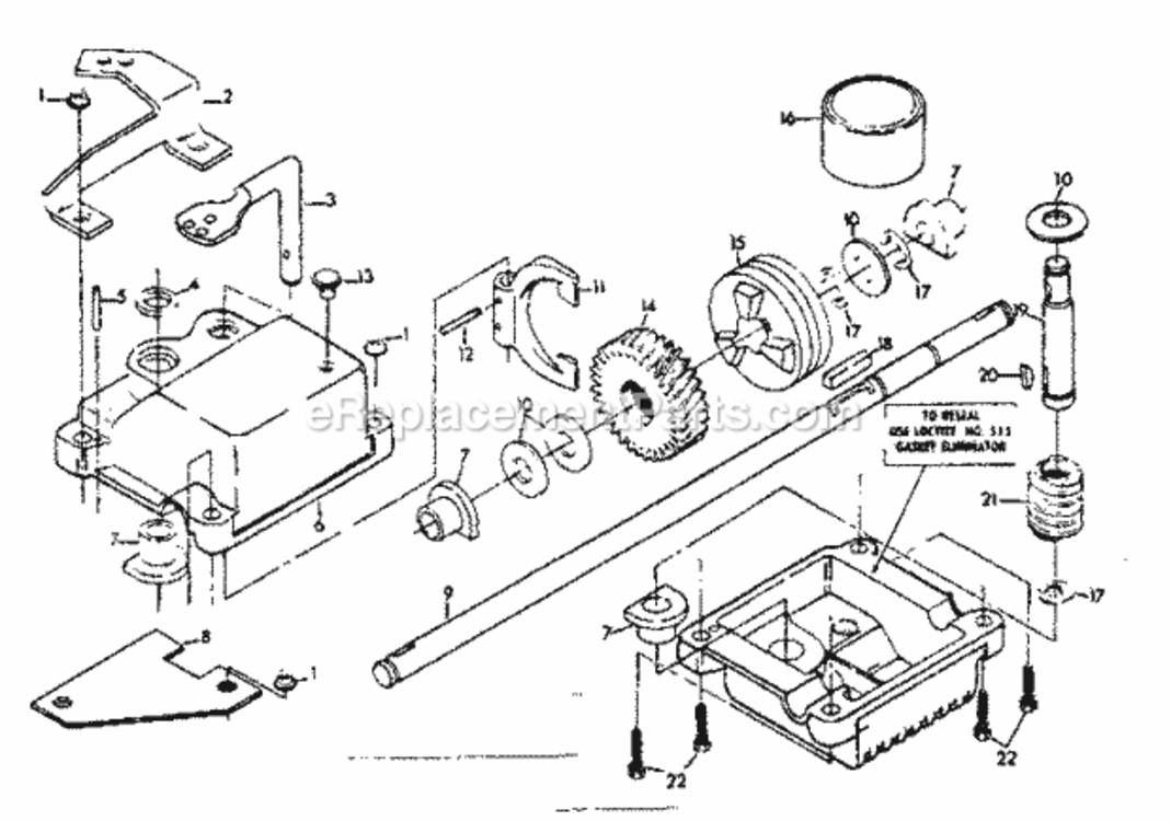 Page A Diagram and Parts List for 917378250  Craftsman Lawn Tractor