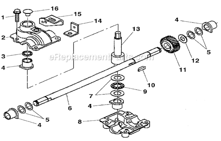 Page C Diagram and Parts List for 917378493  Craftsman Lawn Mower