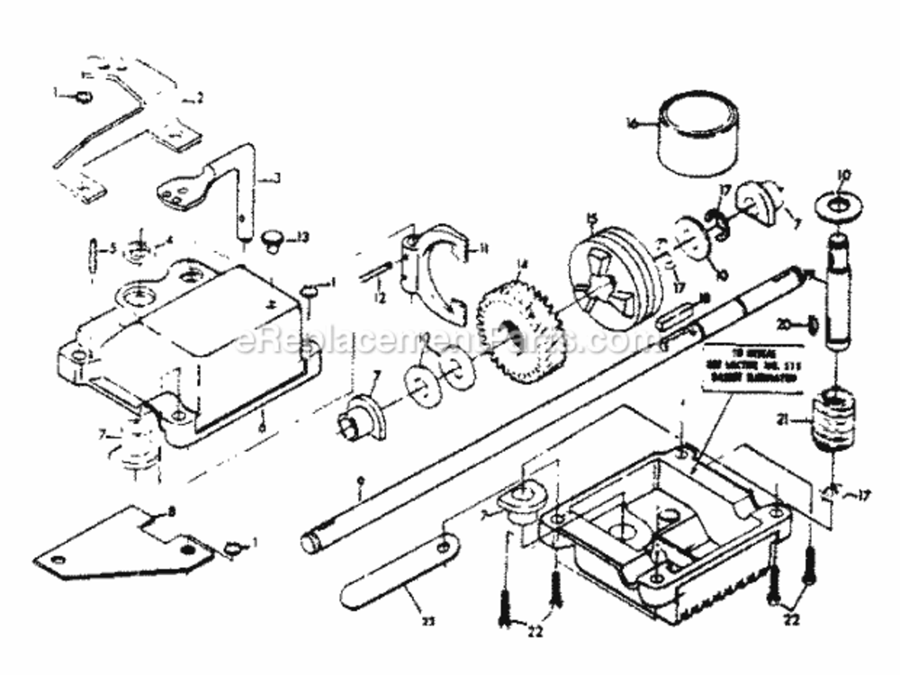 Page C Diagram and Parts List for 917378680  Craftsman Lawn Mower