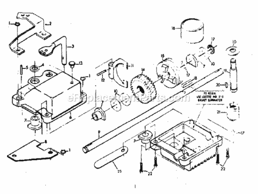 Page A Diagram and Parts List for 917379021  Craftsman Lawn Mower