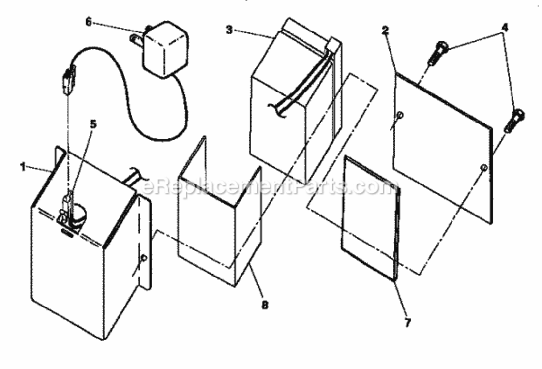 Page B Diagram and Parts List for 917382790  Craftsman Lawn Mower