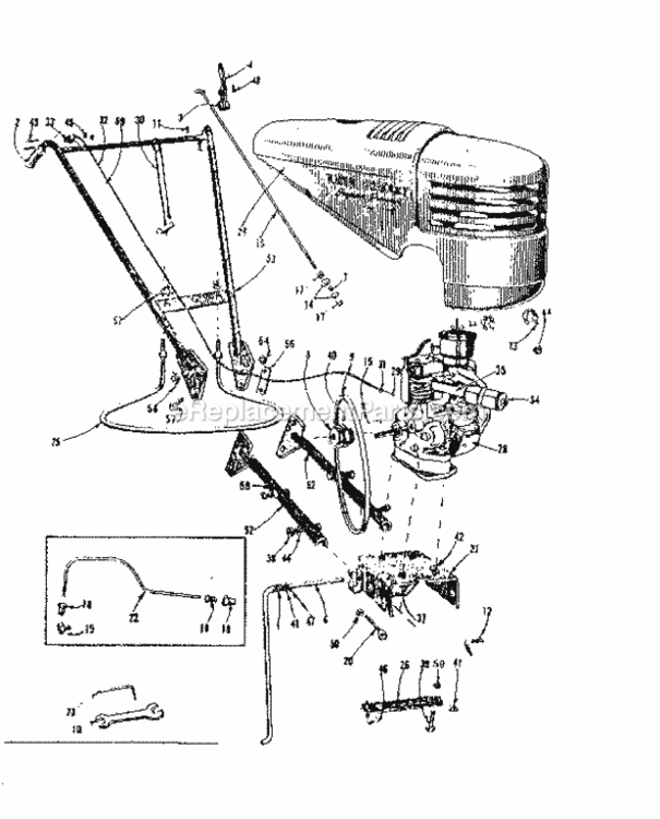 Page A Diagram and Parts List for 917575134  Craftsman Lawn Tractor