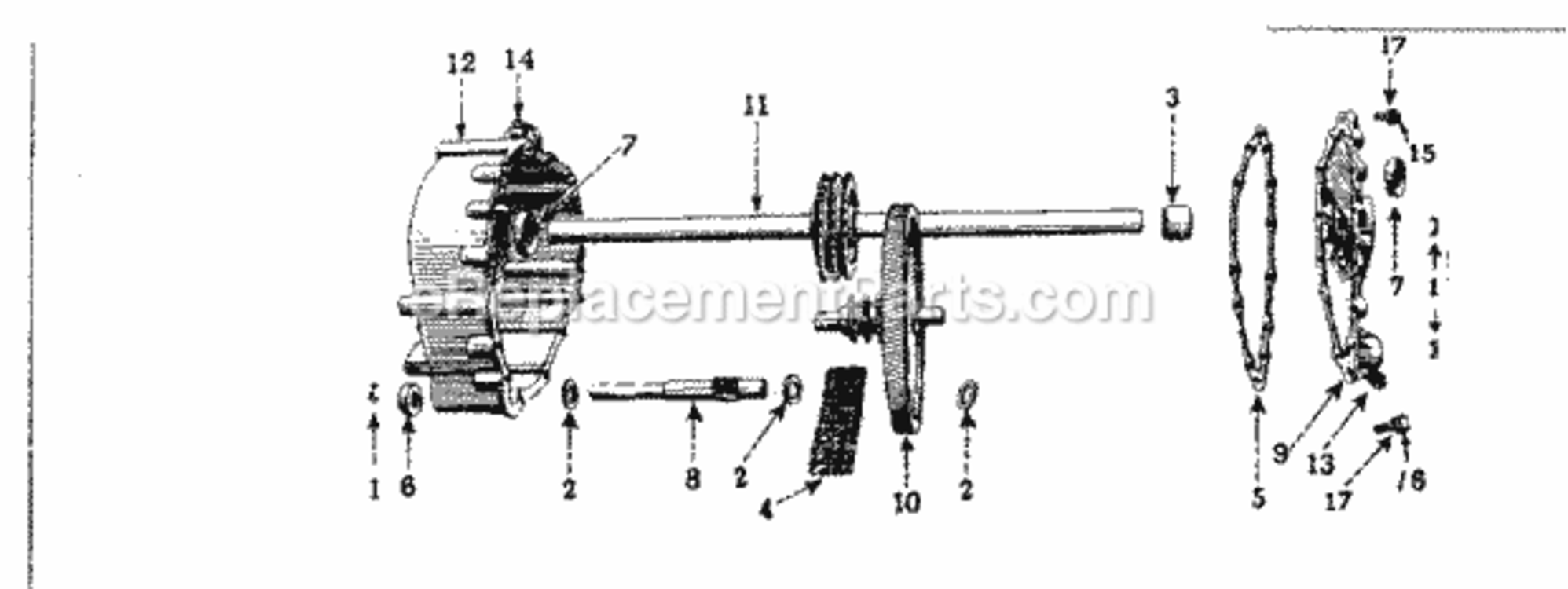 Page D Diagram and Parts List for 91757571  Craftsman Lawn Tractor
