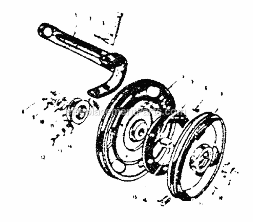 Page D Diagram and Parts List for 91757597  Craftsman Lawn Tractor