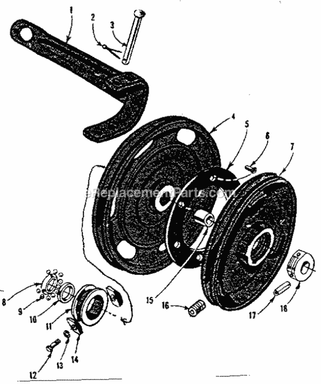 Page D Diagram and Parts List for 91757599  Craftsman Lawn Tractor