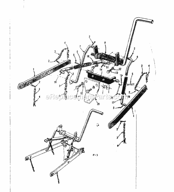 Page D Diagram and Parts List for 91760602  Craftsman Lawn Tractor