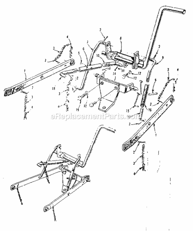 Page D Diagram and Parts List for 91760618  Craftsman Lawn Tractor