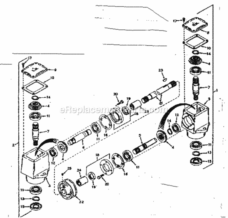 Page B Diagram and Parts List for 91762601  Craftsman Lawn Mower
