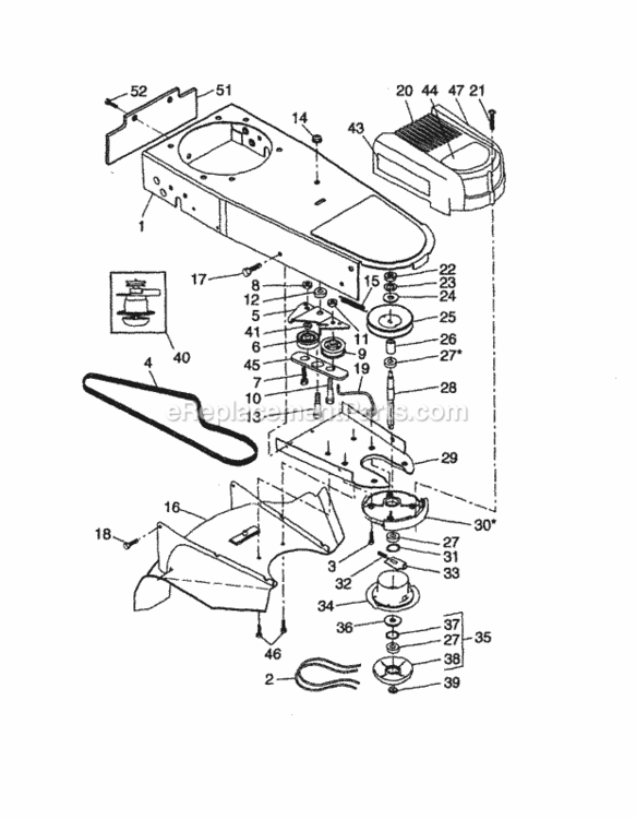 Page B Diagram and Parts List for 917773707  Craftsman Trimmer