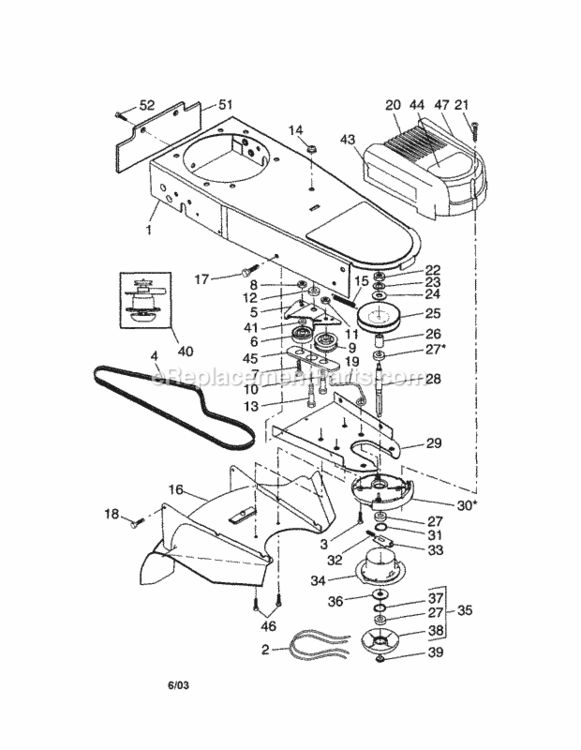 Page B Diagram and Parts List for 917773754  Craftsman Trimmer