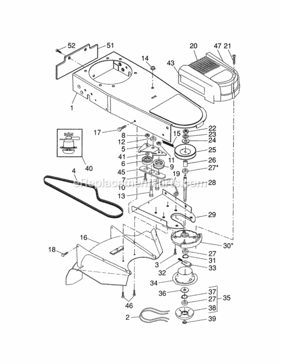 Page B Diagram and Parts List for 917773763  Craftsman Trimmer
