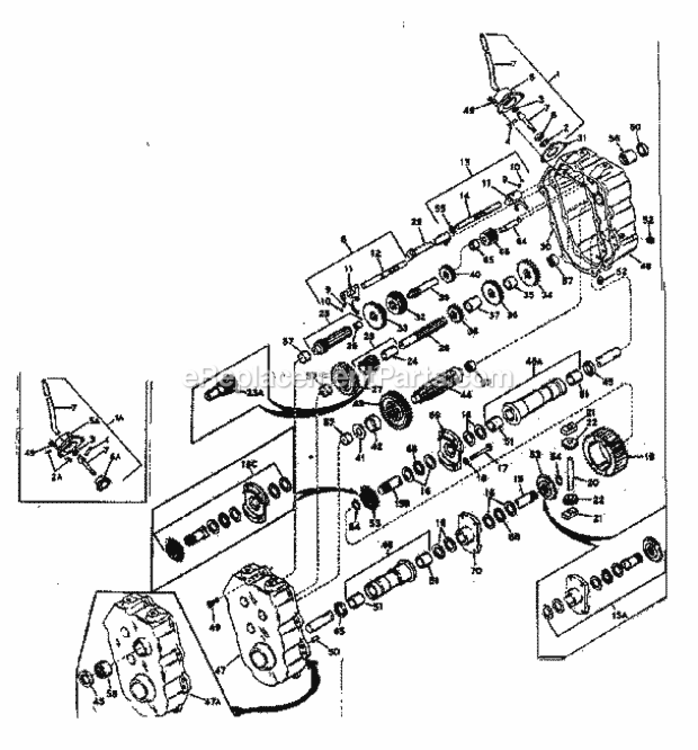 Page D Diagram and Parts List for 9178321  Craftsman Lawn Tractor
