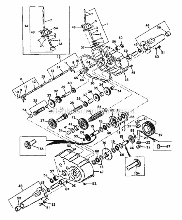 Page D Diagram and Parts List for 9178370  Craftsman Lawn Mower