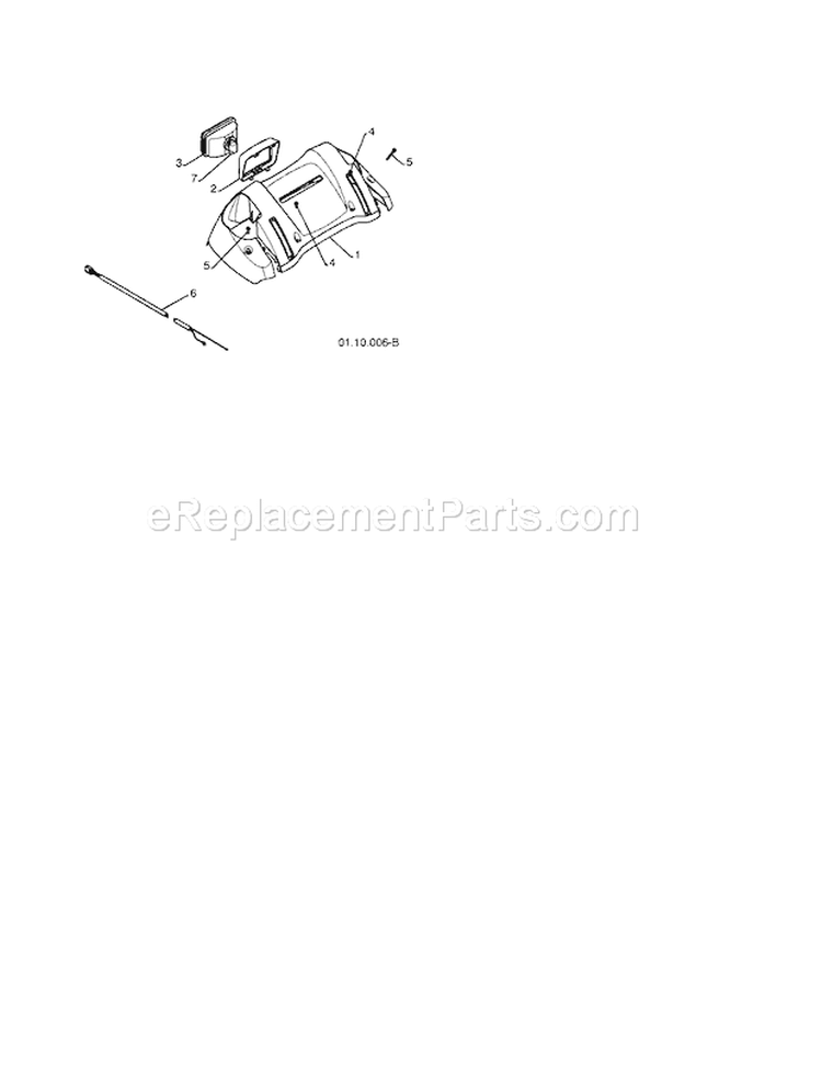 Panel Console Diagram and Parts List for 917881065  Craftsman Snow Blower