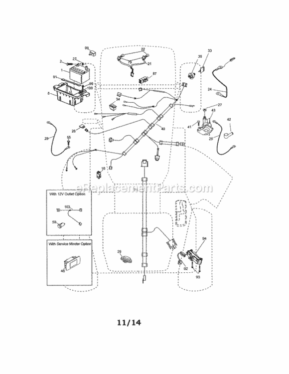 Page A Diagram and Parts List for 917990480  Craftsman Lawn Tractor