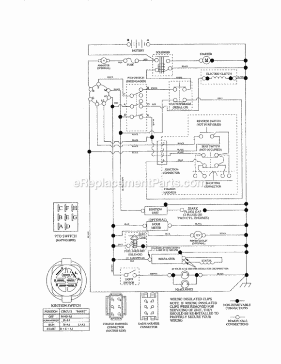 Page K Diagram and Parts List for 917992880  Craftsman Lawn Tractor