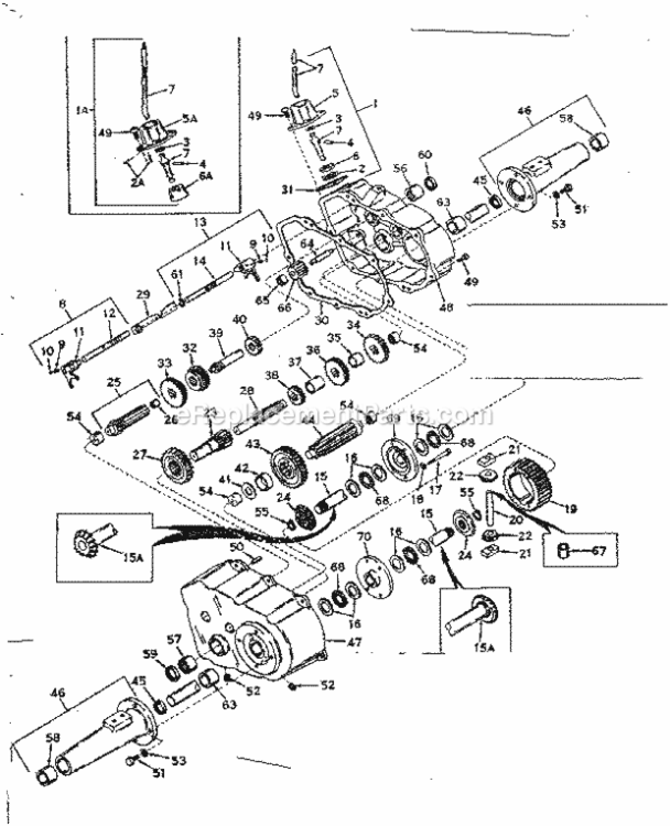 Page C Diagram and Parts List for 9179951  Craftsman Lawn Tractor
