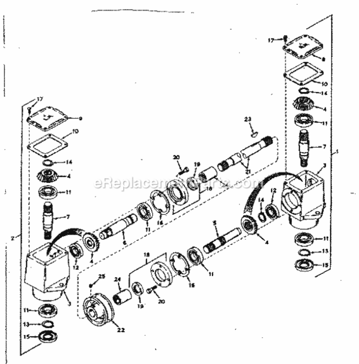 Page B Diagram and Parts List for 91799620  Craftsman Lawn Mower