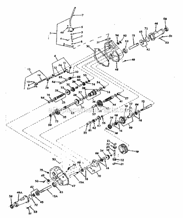 Page D Diagram and Parts List for 91799811  Craftsman Lawn Tractor