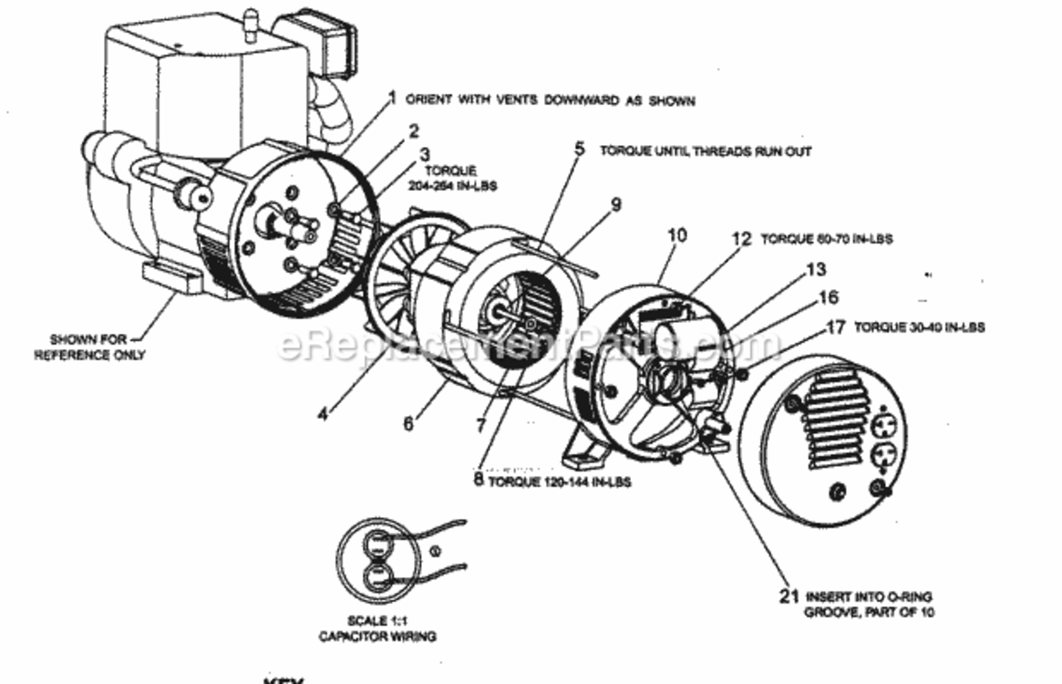 Page C Diagram and Parts List for 919670070  Craftsman Generator