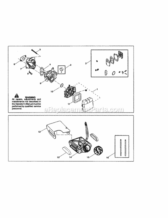 Page C Diagram and Parts List for 944515581  Craftsman Trimmer