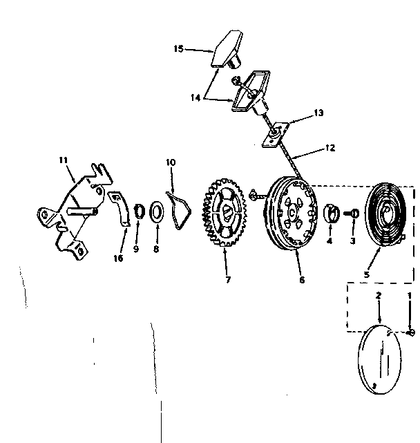 Side Mount Rewind Starter Diagram and Parts List for 143184052  Craftsman Engine