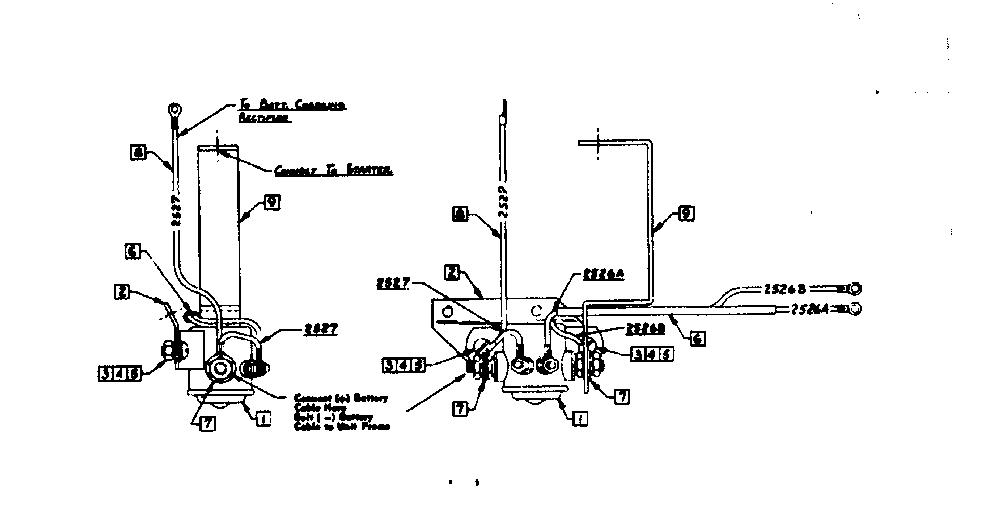 Starter Solenoid Assembly Diagram and Parts List for 5803181-6  Craftsman Engine
